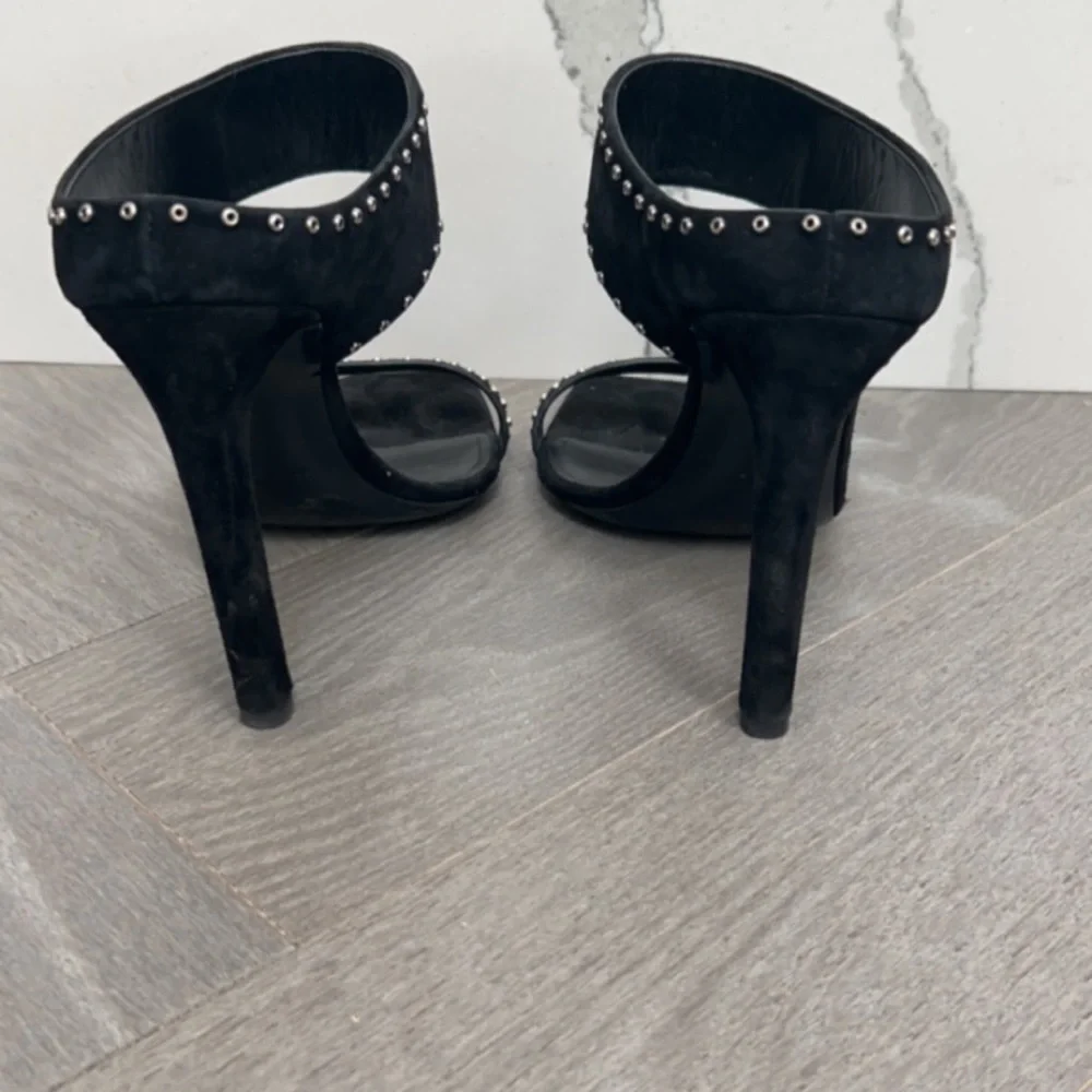 Saint Laurent black studded mule heels – size US 8.5 - Picture 4 of 6